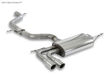 Milltek Sportauspuffanlage ab Kat SuperSound Audi A3 8P 3-Tür 1.4-2.0 2x80mm