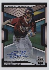 2023 Panini Elite Extra Edition Signatures Spencer Nivens #54 Auto 08jk
