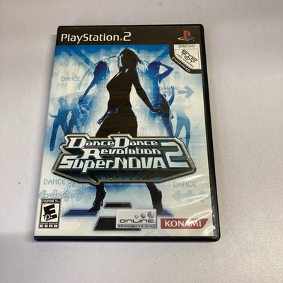 Dance Dance Revolution SuperNova 2 (Sony PlayStation 2, PS2, 2007) w/ Manual