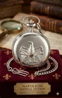 New ListingRare Napoleon Imperial Eagle Pocket Watch - Vintage Luxury Silver Finish Antique