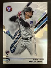 2024 Topps Pristine Refractor Jacob Amaya #171 Rookie RC