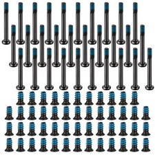 80 Pcs PC Case Fan Screws Kit Carbon Steel 6-32  M5 Radiator F