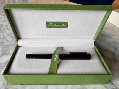 Montegrappa Zero Ultra Füllfederhalter schwarz (mittlere Feder)