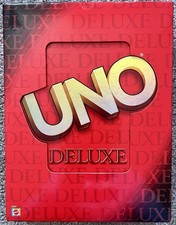 UNO Deluxe Card Game 2001 Edition - COMPLETE SET IN EXCELLENT CONDITION