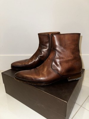 Men s Gucci Boots Leather Size 10 US Size 10.5