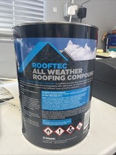 5LT ROOFTEC ALL WEATHER ROOFING COMPOUND, Reseal, Waterproof Bitumen Compound