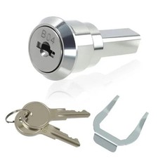 4 Pcs Stainless Steel Tool Box Lock Replacement Set, Universal Drawer Lock