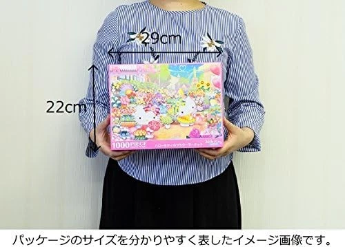 1000 Piece Jigsaw Puzzle Hello Kitty Flower Market 49x72cm BEVERLY Japan - Image 2 of 4