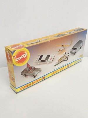 Vintage Corgi Junior Gift Set 3082 James Bond 007 Boxed - Rare MIB Roger Moore
