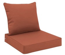 Favoyard Outdoor Seat Cushion Set 24 x 24 Inch Waterproof  Fade Resistant Patio