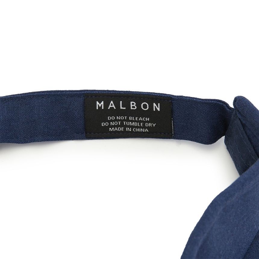 Malbon Golf Golf Sun Cap Hat M 7530 NVY 46620529 image 9