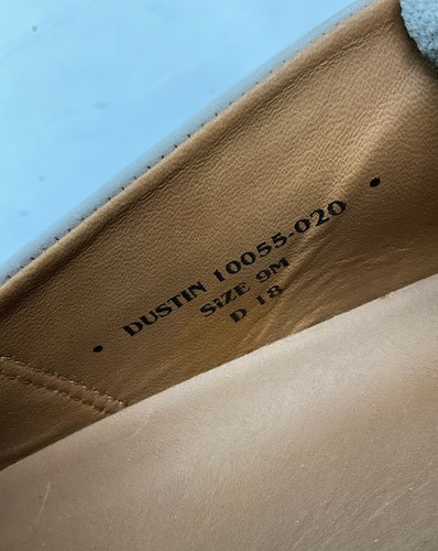 Moral Code "Dustin" Gray Nubuck Leather Slip-On Loafers 9M - Picture 6 of 7