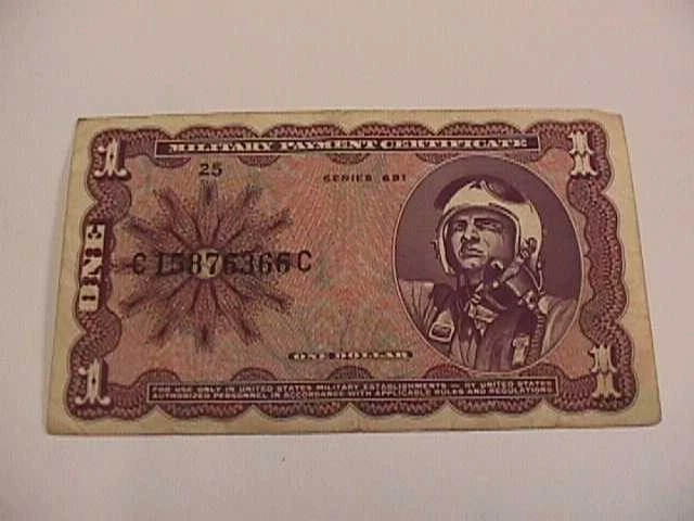 Circulated $1 US Military Payment Certificates for sale | eBay