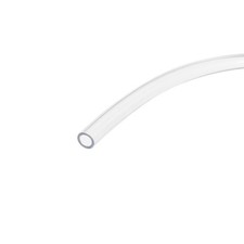 Clear PVC Tube 4.5mm ID 6.5mm OD Flexible Transparent Hose Tubing 6.56ft Length