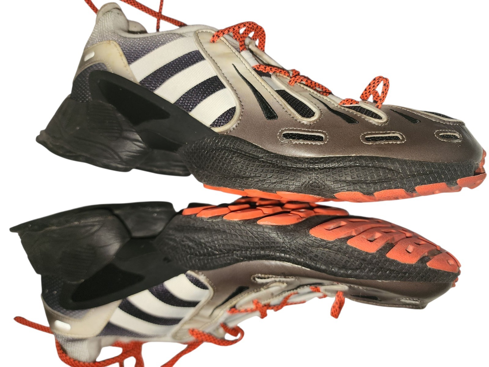 sizw 13 Adidas EQT Gazelle Charcoal Orange EG7375… - image 2