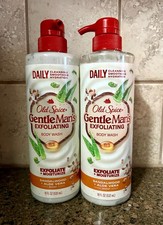 2x New Old Spice Gentleman  s Moisturizing Men  s Body Wash Sandalwood  Aloe Vera