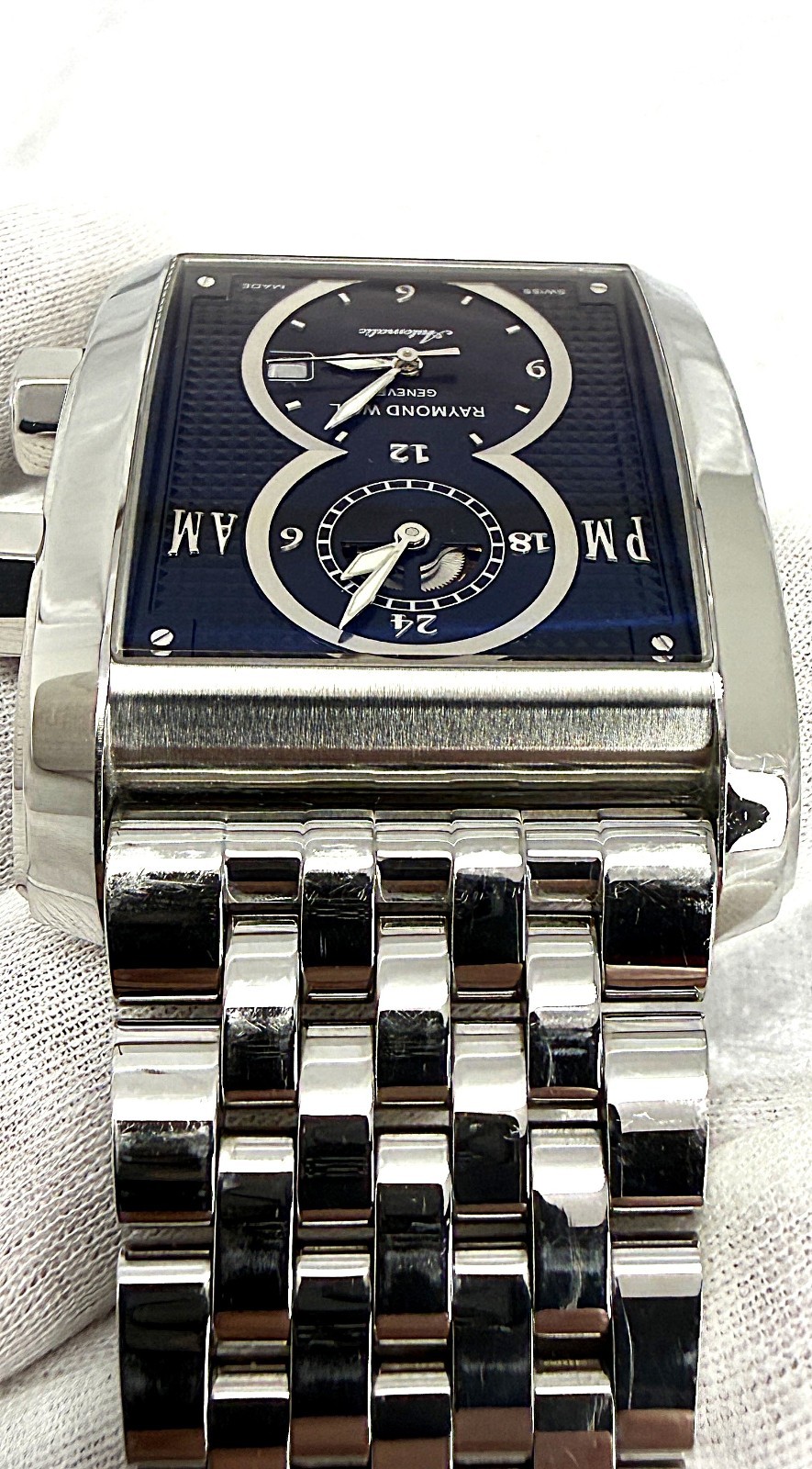 Raymond Weil 2013 Don Giovanni Dual Time 4888 Automatic Watch 38mm Full Set image 4