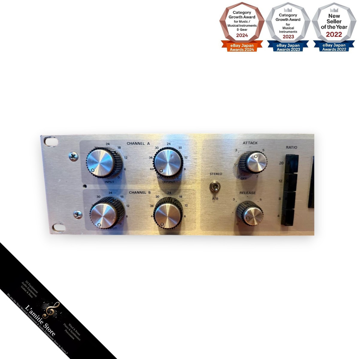 Urei 1178 Stereo Dual Peak Limiter Compressor Vintage Rare