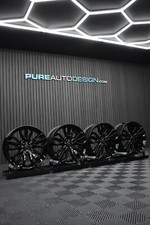 Genuine Range Rover Sport 5007 21" REFURBISHED VIPER BLACK Alloy Wheels x FOUR