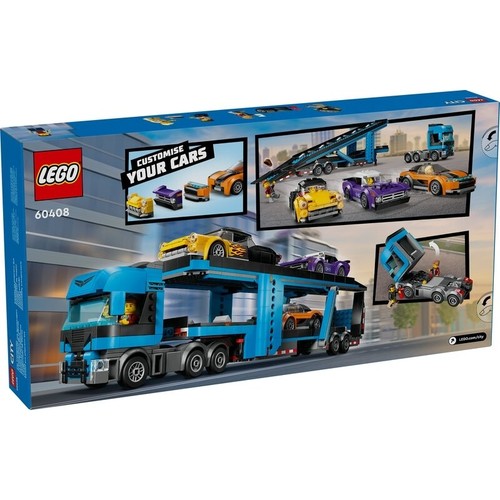 Lego City 60408 Sportwagen Transporter - Bild 3 von 10