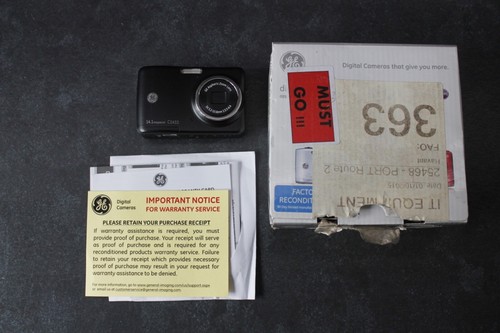 GE C1433W 14.1MP Compact Digital Camera - Black - Picture 9 of 9