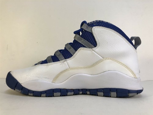 Air Jordan Retro X 10 TXT Old Royal 2012 487215-107 GS Size 5.5Y No Box - Picture 8 of 9