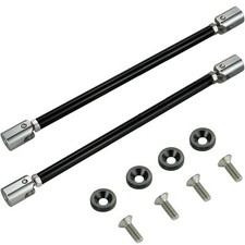 Stetion Universal Splitter Strut Rods 11 - 12.7 Length Front Bumper Lip S... Stetion Universal Splitter Strut Rods 11 - 12.7 Length Front Bumper Lip S...