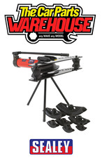 Sealey PBS91 Industrial Hydraulic Pipe Bender with Stand 15tonne Exhaust Barrier