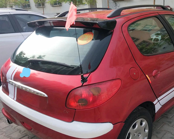 Alerón trasero estilo fábrica ABS apto para Peugeot 307 Hatchback 2003-2009 sin pintar Foto 4 de 4