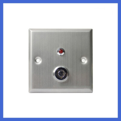 Stainless Steel Emergency Switch Lock Key Switch Emergency Switch