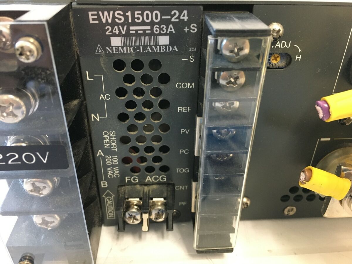 Nemic-Lambda EWS1500-24 SMPS Power Supply | eBay Nemic-Lambda EWS1500-24 SMPS Power Supply | eBay