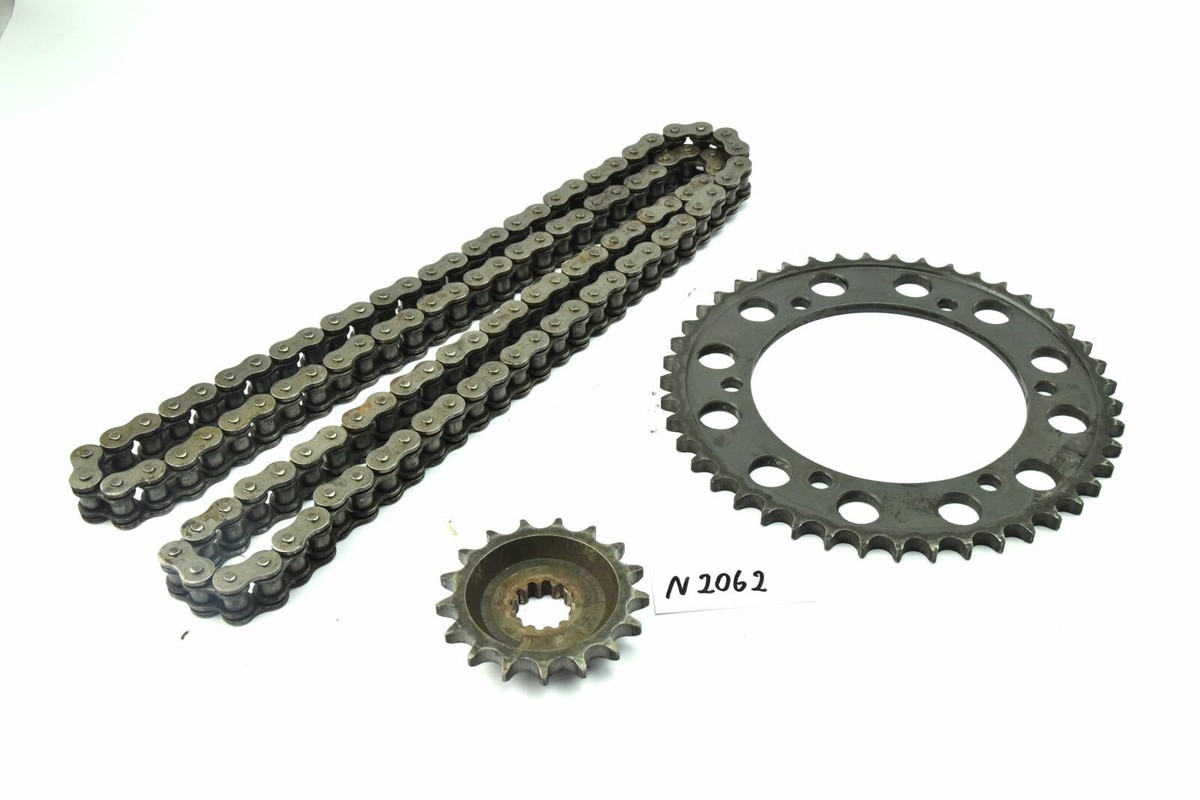 Kawasaki ZX10 ZXT00B Bj1989 - chain kit chain kit Z17-45 N2062 | eBay