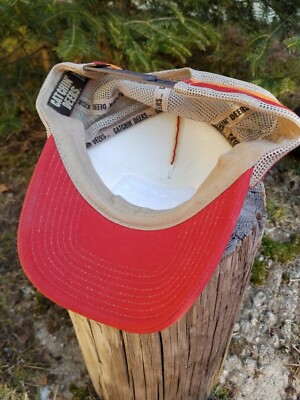 Casquette Snapback Vintage Grayling Michigan Deer Big Buck - Style Chasse Années 80, Maille, Neuve Sans étiquette
