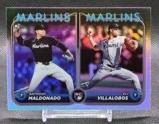 2024 Topps Update Rookie Combos Foil Anthony Maldonado Eli Villalobos #US305 RC