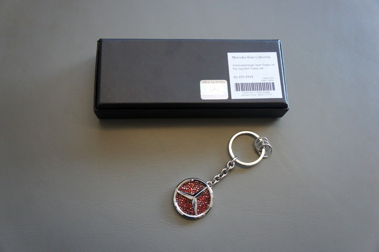 Mercedes-Benz Keychain Saint Tropez B66959999 Stainless Steel  