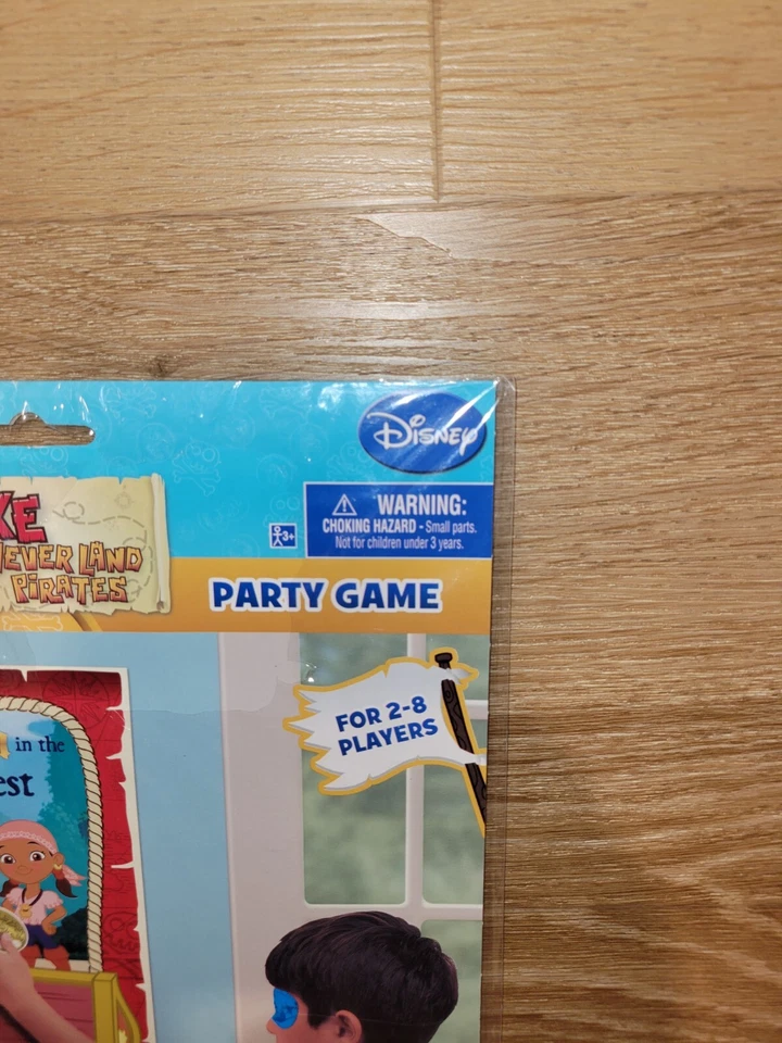 Disney Jake y los Piratas del País de Nunca Jamás Fiesta de Cumpleaños Juego Pin the Tail Donkey Foto 2 de 4