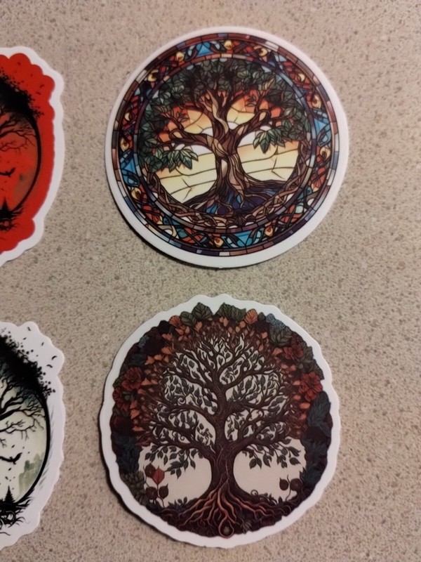  Stickers Lot Of Six For Laptop, Bottle,Home,Car,Helmet+9 mint sport cards.