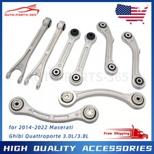 8pcs Fit For 2014-2022 Maserati Ghibli 3.0L Rear Suspension Control Arm Set