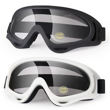 Motorcycle Goggles ATV Goggles Dirt Bike Goggles Motocross Riding Goggles Ant...
