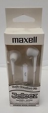 Maxell Jelleez Earset - Earbud - White Maxell Jelleez 199728 025215443985