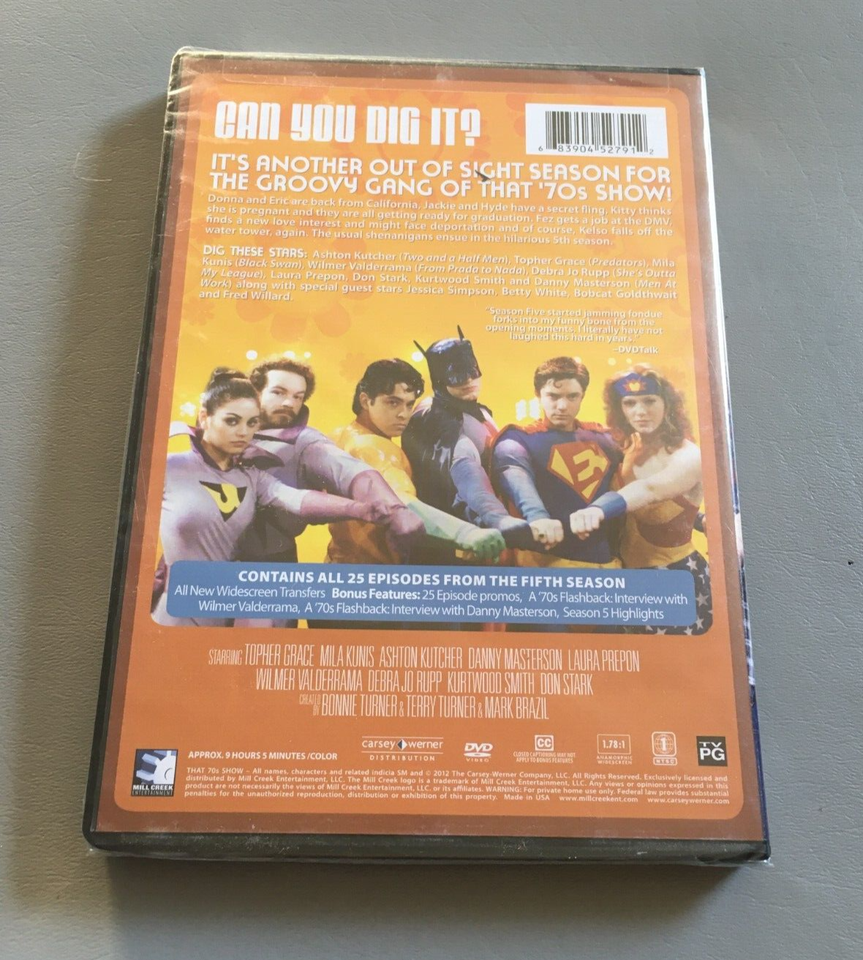 New! That 70s Show Complete 5th Season 5 DVD Sealed US Seller Ships