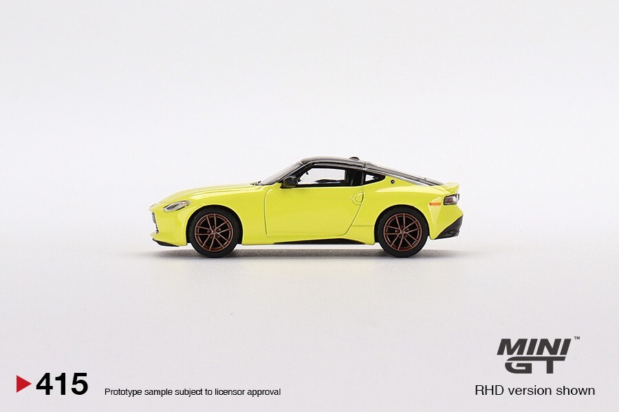 Mini GT 1:64 Nissan Z Proto Spec 2023 Ikazuchi Yellow #415