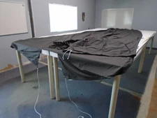 BOATER SPORTS BX17-GRY ALUMINUM BOAT TRAILERABLE COVER 17' L X 97" BEAM MARINE