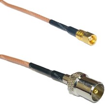 RG316 SMC FEMALE to DVB TV Pal Male RF Cable Rapid-SHIP LOT