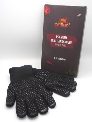Premium Grillhandschuhe - Black Edition