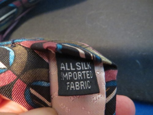 Vintage Albert Nippon Silk Tie #2696 - Picture 3 of 4