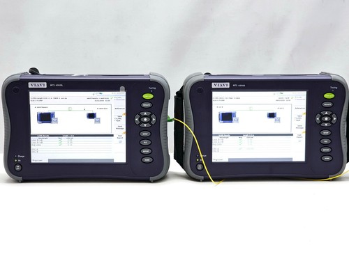 2x Viavi JDSU MTS 6000A V2 + 8126C SM OTDR 1310/1550nm 47 dB FCOMP IL ORL Bi-Dir - Picture 1 of 24