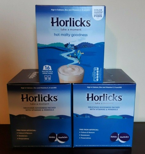 Horlicks Malted Milk Drink Pods Dolce 