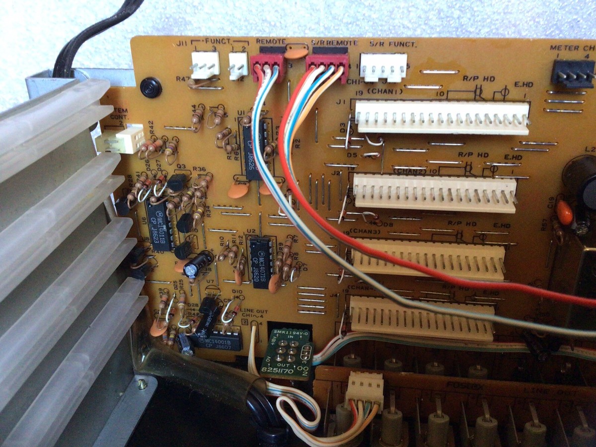 Fostex 80 Reel to Reel 8-channel 1/4” Tape Recorder MOTHERBOARD