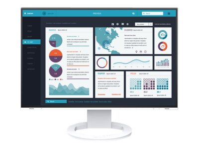 EIZO FlexScan EV2495-WT Mit FlexStand LED-Monitor 61.1 cm (24.1) ~D~